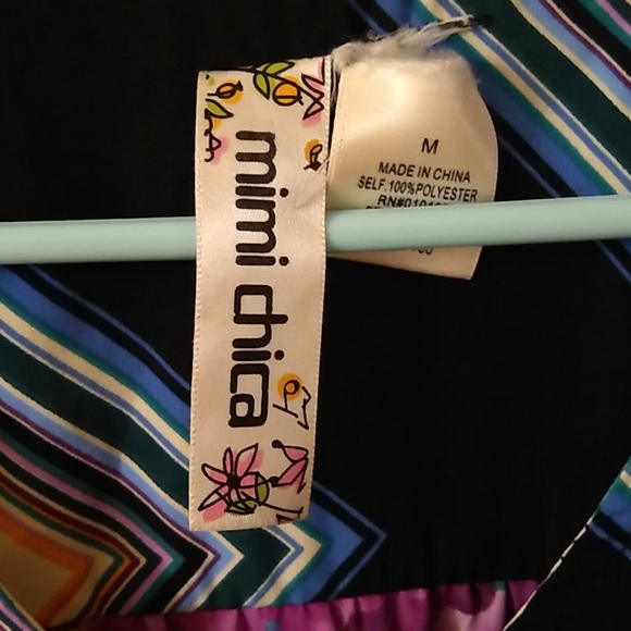 Mixed print dress - Picture 2 of 4